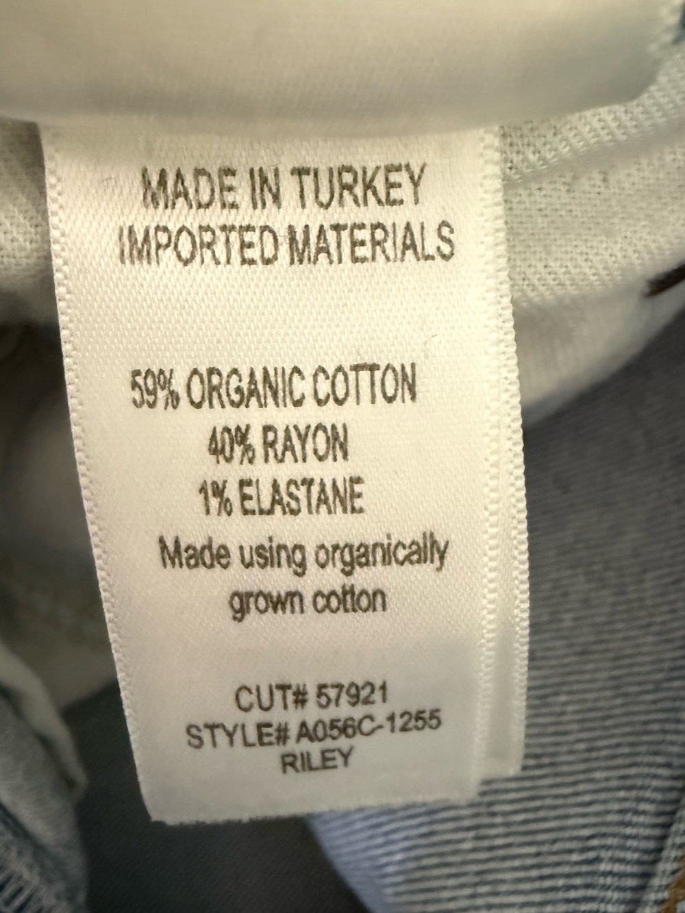 Agolde Riley High Rise Straight Jeans - Picture 5 of 5